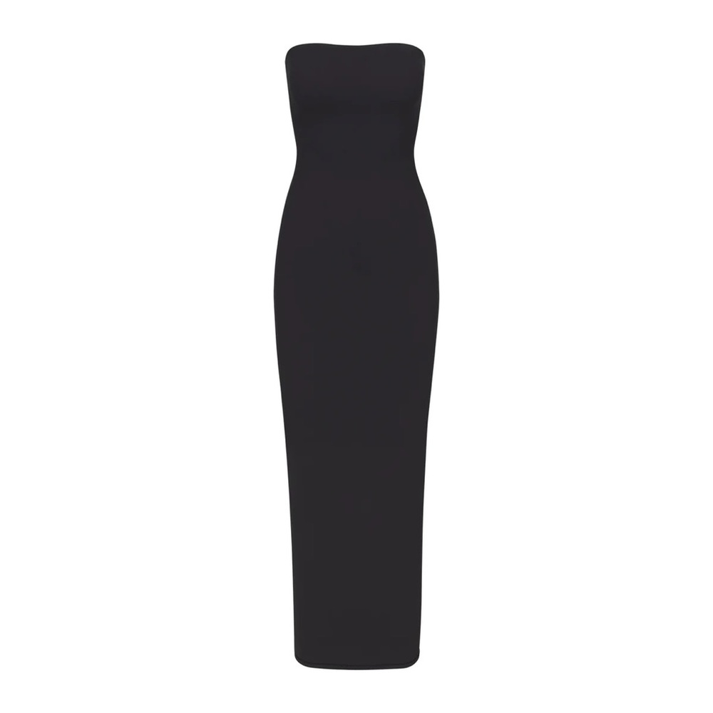 SKIMS New Fits Everybody Tube Dress Maxi Black Small Sold Out!!